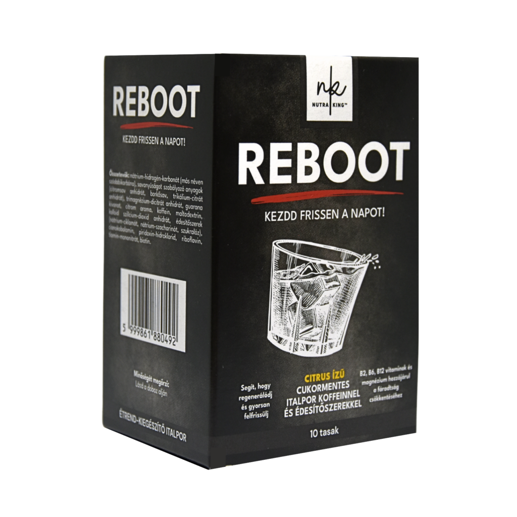 REBOOT Étrend-kiegészítő italpor, 10 db